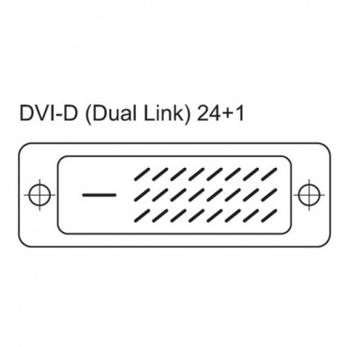 Techly Cavo DVI digitale Dual Link (DVI-D) con...