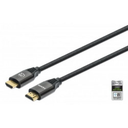 Manhattan 355933 cavo HDMI 1 m HDMI tipo A (Standard) Nero