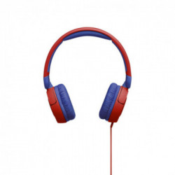 JBL Jr310 Cuffia Padiglione auricolare Blu, Rosso Connettore 3.5 mm