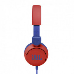 JBL Jr310 Cuffia Padiglione auricolare Blu, Rosso Connettore 3.5 mm