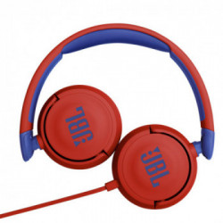 JBL Jr310 Cuffia Padiglione auricolare Blu, Rosso Connettore 3.5 mm