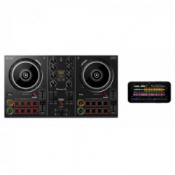 Pioneer DDJ-200 controller per DJ 2 canali Nero