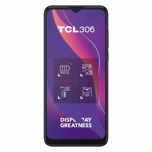 TCL 306 16,6 cm (6.52") Doppia SIM Android 12...