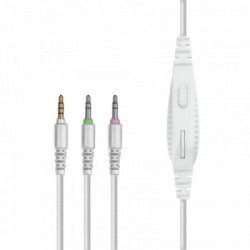 Trust GXT 411P Radius Auricolare Cablato A Padiglione Rosa, Bianco