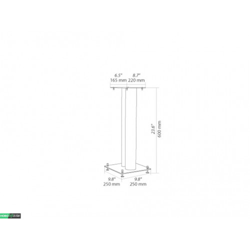 Norstone Stylum 2. Altezza: 600 mm, Peso...