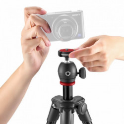 Joby Compact treppiede Smartphone/macchina fotografica digitale 3 gamba/gambe Nero