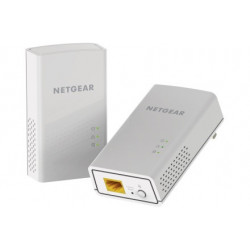 Netgear PL1000-100PES adattatore di rete powerline 1000 Mbit/s Collegamento ethernet LAN Bianco 2 pezzo(i)