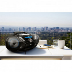 Philips AZB798T/12 impianto stereo portatile Digitale 12 W Nero