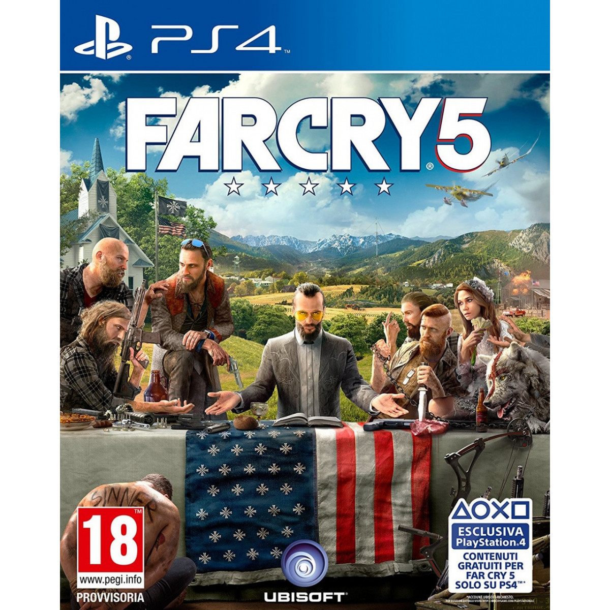 Ubisoft Far Cry 5, PS4 videogioco PlayStation 4 Basic Multilingua