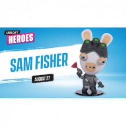 Ubisoft Heroes collection Rabbids Sam Fisher Adulti e bambini Personaggio da collezione