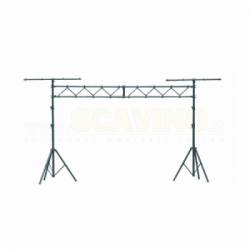 Kit Struttura in alluminio con lunghezza di 3 m, ideale per speakers e luci.