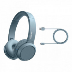 Philips 4000 series TAH4205BL/00 cuffia e auricolare Padiglione auricolare Blu