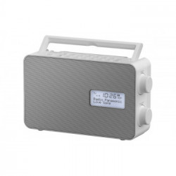 Panasonic RF-D30BTEG, DAB+ Radio Portatile Digitale Grigio, Bianco
