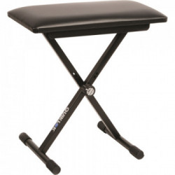 QUIK-LOK BX9 Panca da musicista Nero Seduta imbottita