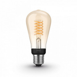 Philips Hue White Edison con filamento ST64 E27 - confezione da 1
