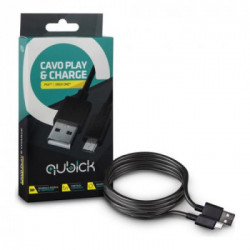 Cavo MicroUSB Qubick Cavo Play & Charge PS4 XB1 ACMU0031