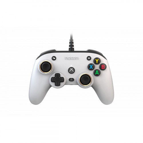 NACON Pro Compact Controller Bianco USB Gamepad...