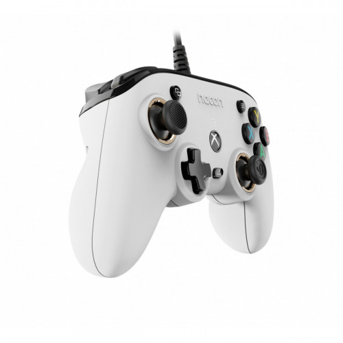 NACON Pro Compact Controller Bianco USB Gamepad...