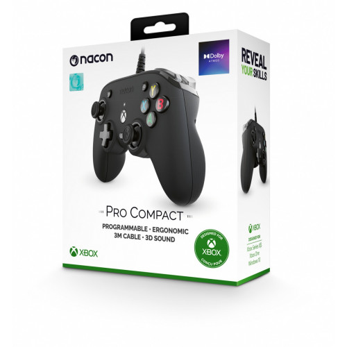 NACON Pro Compact Controller Nero USB Gamepad...