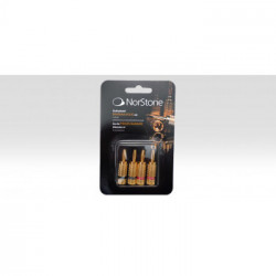 Norstone NORBANX4 - Set of 4 gold-plate banana plugs cavo di collegamento Oro