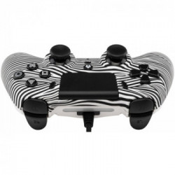 Qubick ACP40169 periferica di gioco Nero, Bianco Gamepad PlayStation 4