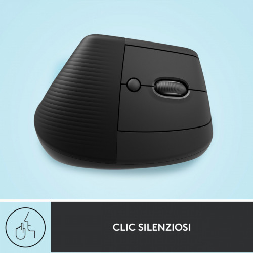 Logitech Lift Mouse Ergonomico Verticale, Senza...