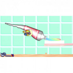 Nintendo WarioWare: Get It Together! Basic Cinese semplificato, Cinese tradizionale, Tedesca, DUT, Inglese, ESP, Francese, ITA,