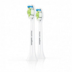 Philips HX6062/07 Sonicare DiamondClean - Testine Ricambio per Serie Sonicare, 2 Pezzi