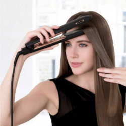 Panasonic EH-PHS9KK825 - Piastra per Capelli, Tecnologia Nanoe, Pronta in 30 Secondi, Piastra più Lunghe, 5 Temperature