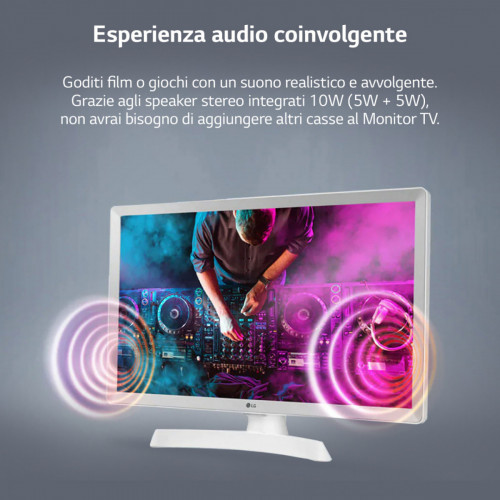 LG 24TQ510S-WZ - Smart Monitor TV 24 pollici...