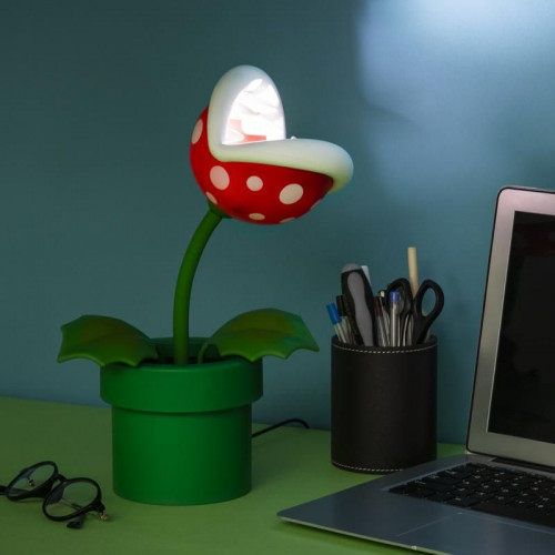 Paladone Piranha Plant Posable Lamp BDP lampada...