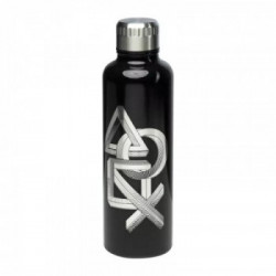 Paladone Playstation Uso quotidiano 480 ml Acciaio inossidabile Nero, Argento