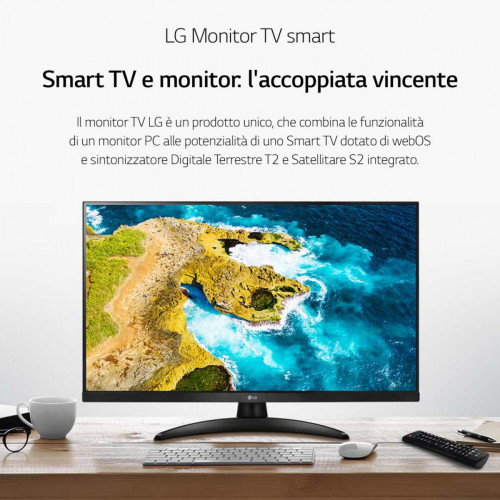 LG 27TQ615S Monitor TV 27" smart webOS 22 FULL...