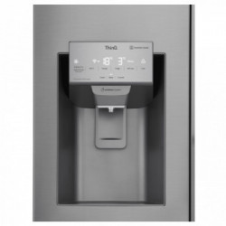 Lg GML844PZ6F - Frigorifero Americano Side by Side, 506 Litri, No Frost, Wifi, Dispenser, Classe F