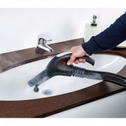 Polti FAV70 Vaporetto Lecoaspira - Pulitore a Vapore e Aspirapolvere con Filtro ad Acqua, 5.5 Bar