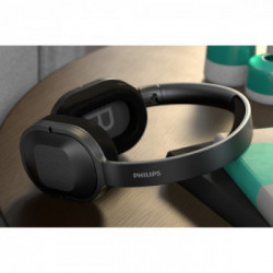 Philips 6500 series TAH6506BK/00 cuffia e auricolare Padiglione auricolare Connettore 3.5 mm USB tipo-C Bluetooth Nero