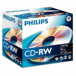 Philips 8710101710242 CD vergine CD-RW 700 MB 10 pz