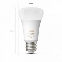 Philips Hue White and Color ambiance E27 - confezione da 2