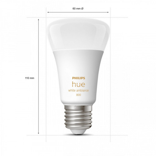 Philips Hue White ambiance E27 - confezione da 2