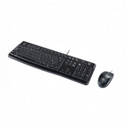 Logitech MK120 - 920-002543 - Tastiera Desktop QWERTY + Mouse
