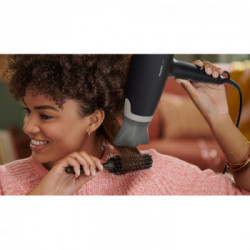 Philips 3000 series BHD341/30 asciuga capelli 2100 W Nero, Grigio