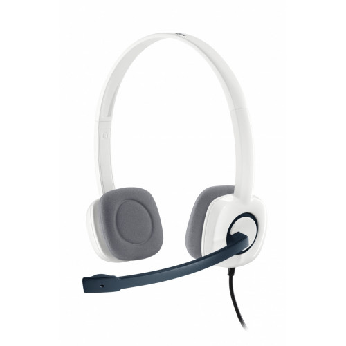 Logitech H150 Cuffia Padiglione auricolare Bianco