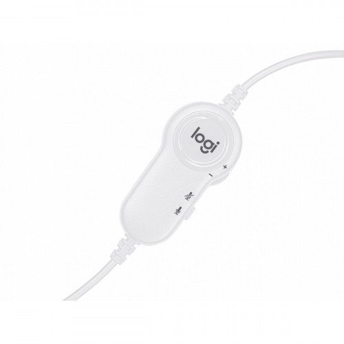 Logitech H150 Cuffia Padiglione auricolare Bianco