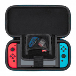 PDP Slim Deluxe Travel Case: Power Pose Mario Nintendo Blu, Rosso