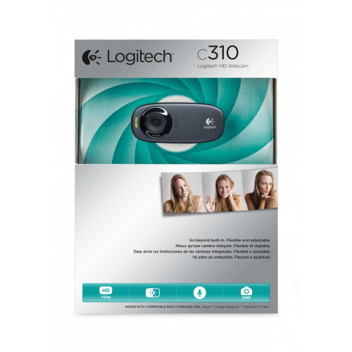 Logitech C310 webcam 5 MP 1280 x 720 Pixel USB...
