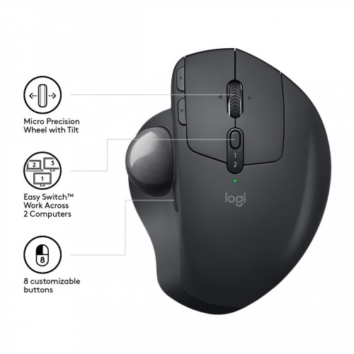 Logitech MX Ergo mouse Wireless a RF +...