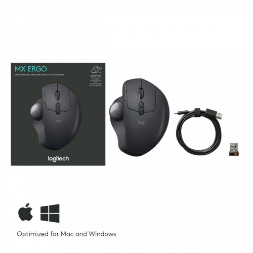 Logitech MX Ergo mouse Wireless a RF +...