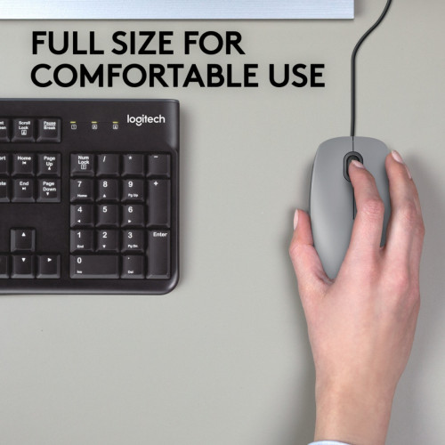 Logitech M110 mouse USB tipo A Ottico 1000 DPI...