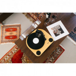 Lenco LS-40WD piatto audio Giradischi con trasmissione a cinghia Legno