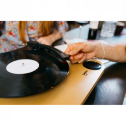 Lenco LS-40WD piatto audio Giradischi con trasmissione a cinghia Legno